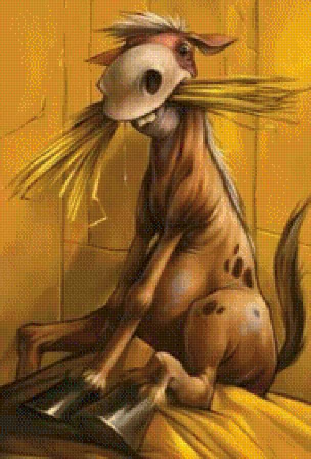 лошадка - конь, зодиак, лошадь - предпросмотр