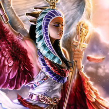 Схема вышивки «isis»