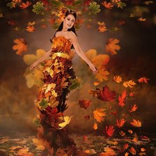 Оригинал схемы вышивки «Loving autumn colors» (№567166)