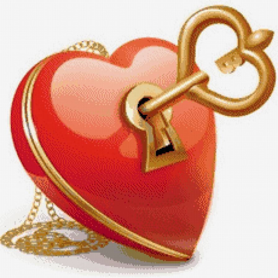 Ко дню влюбленных - валентинка, любовь, сердце - предпросмотр