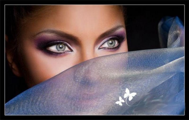 Взгляд - девушка, красавица - оригинал