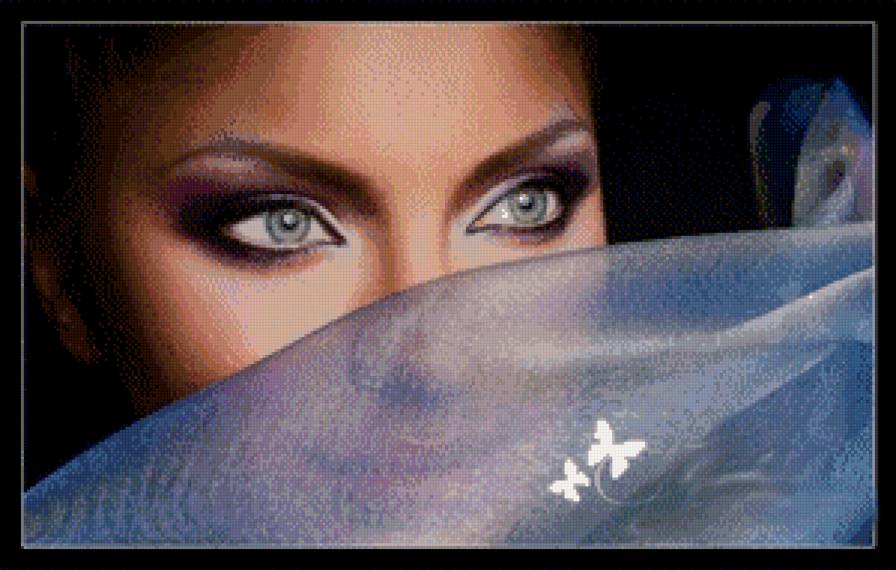 Взгляд - красавица, девушка - предпросмотр