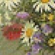 Предпросмотр схемы вышивки «Полевые цветы» (№567825)