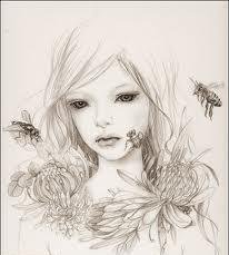 Девушка - девушка, монохром - оригинал