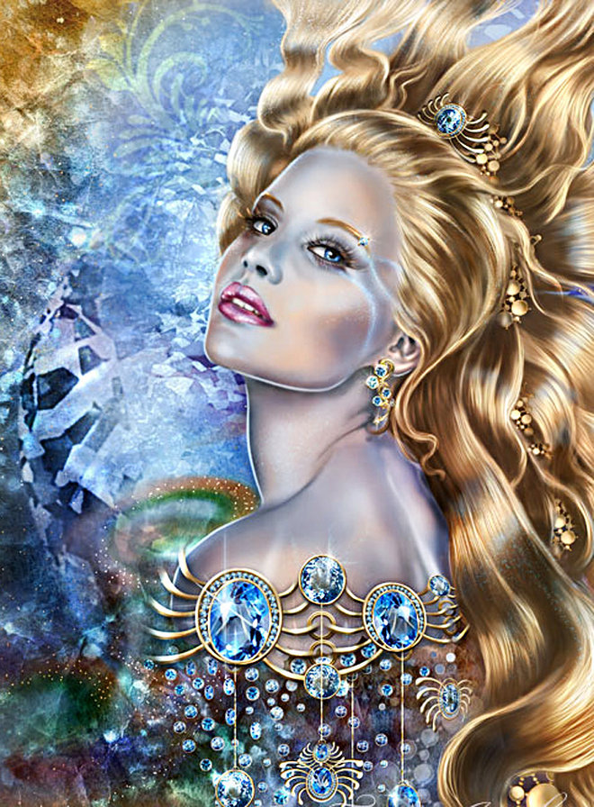 ледяная дева - девушки - оригинал