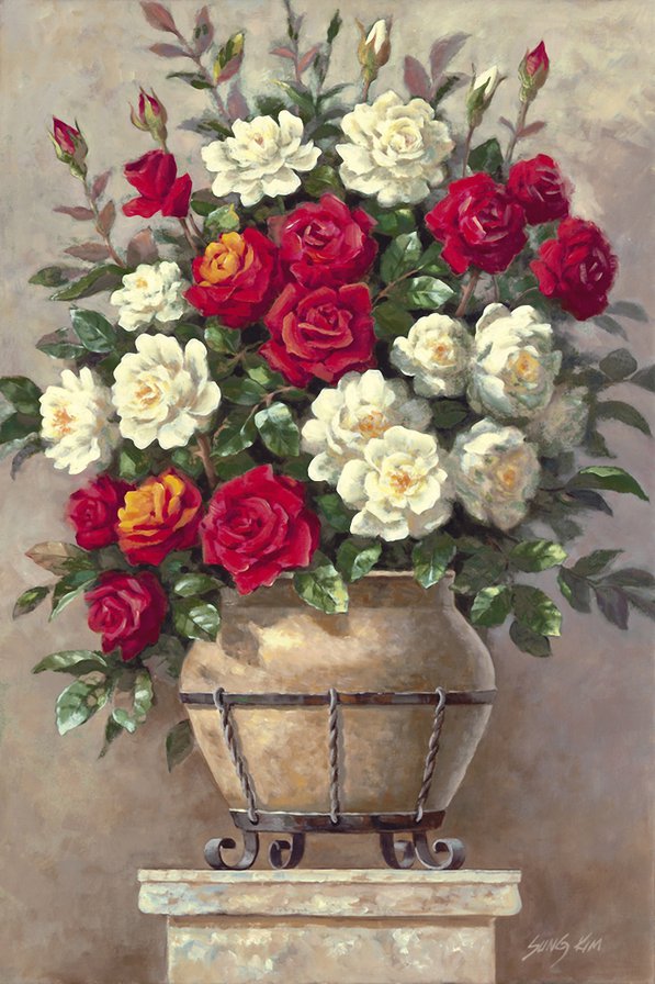 букет цветов - оригинал