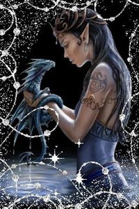 Девушка с драконом - девушка, дракон - оригинал