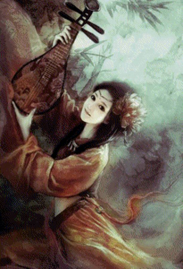 Девушка - красавица, девушка, восток, азия - предпросмотр