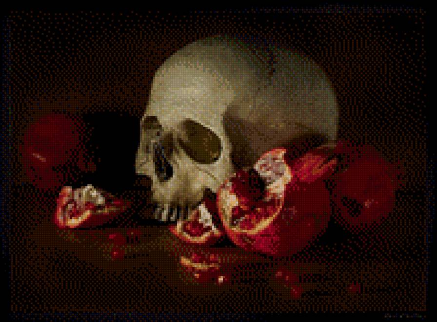 №568672 - фрукты, натюрморт, гранат - предпросмотр