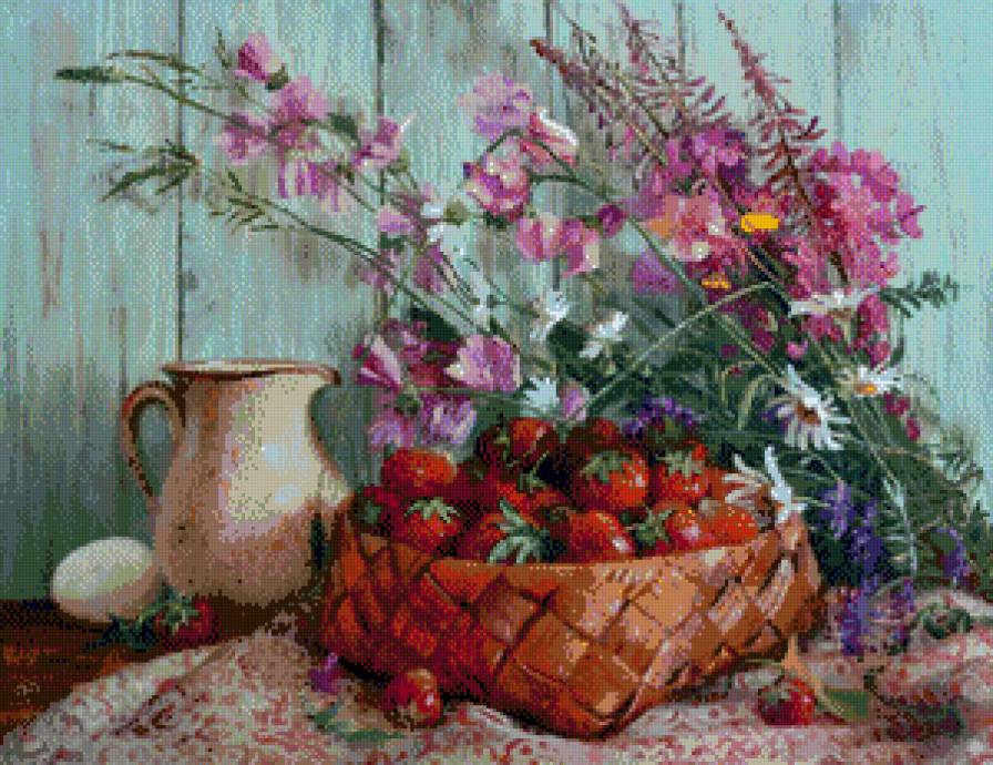 Wladimir żdanow-Lipcowy ranek - ziwopis, naturmort - предпросмотр