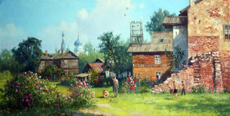 Wladimir Żdanow-Gorodki - ziwopis, pejzaz - оригинал