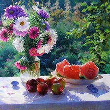 Схема вышивки «Gennadij Kiriczenko-Martwa natura»