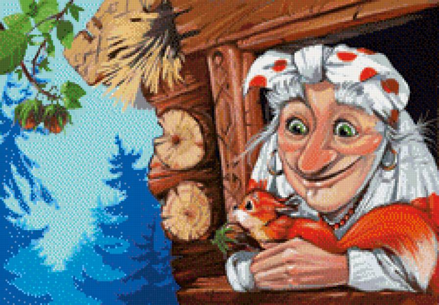 Баб-Ёжка - баба яга - предпросмотр