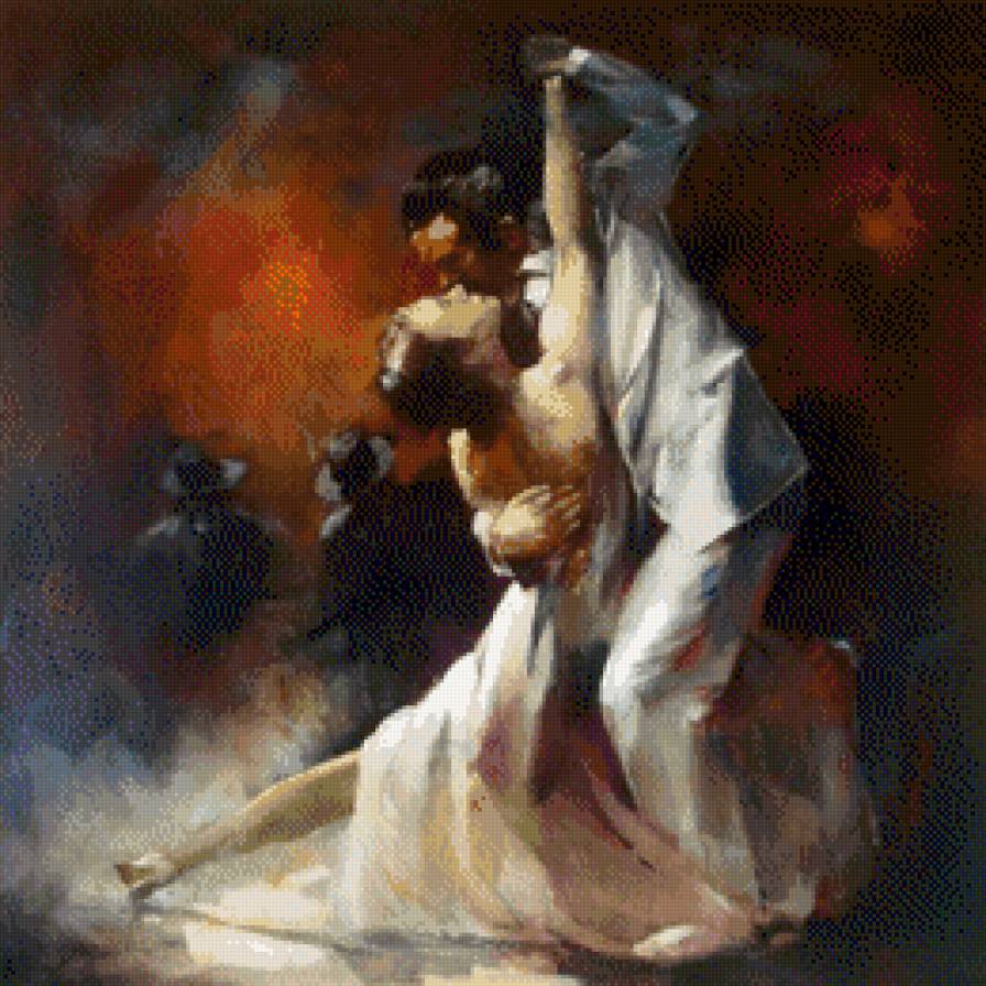 Willem Haenrayts-Tango - kobieta, ziwopis, impresjonizm - предпросмотр