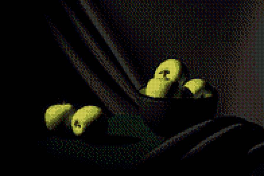 ЯБЛОКИ - натюрморт, фрукты, яблоки - предпросмотр