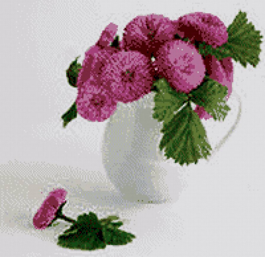 ЦВЕТОЧКИ - лето, цветы, ваза, натюрморт - предпросмотр