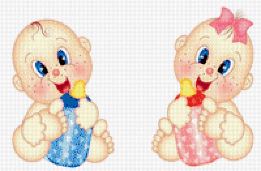 девочка, мальчик, младенец, метрика - метрика, мальчик, младенец, девочка - предпросмотр