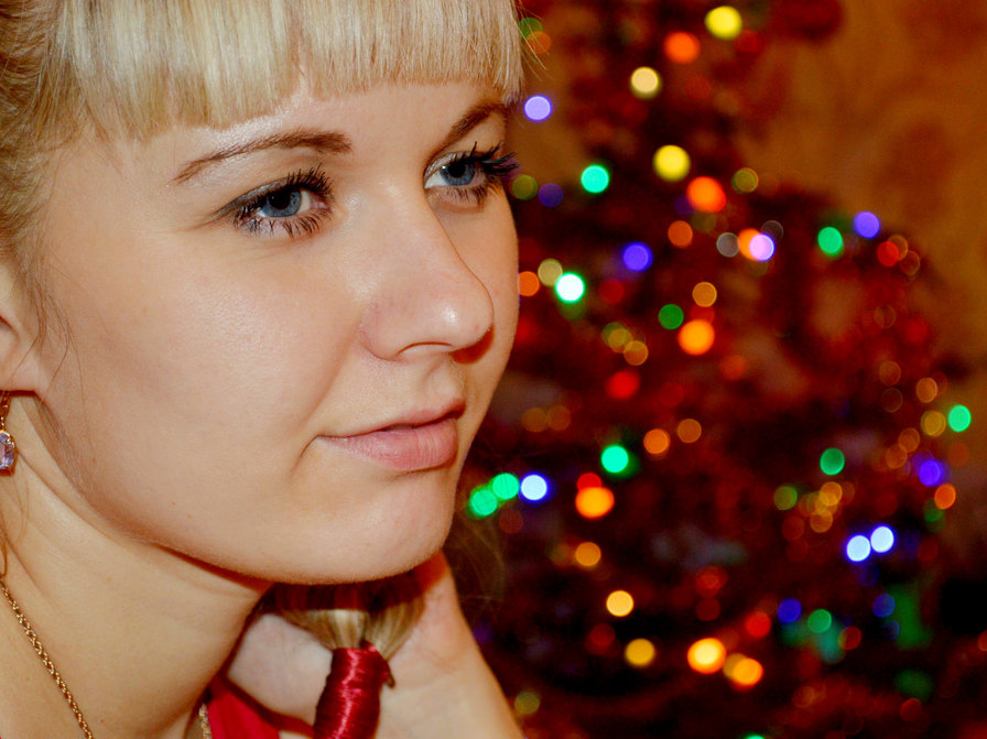 новогоднее настроение - новый год, девушка, люди - оригинал