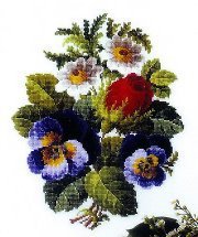 Схема вышивки «букет»