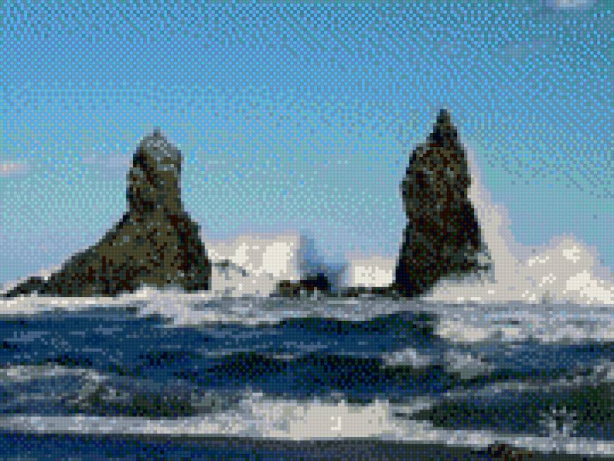 Два брата - скалы, море - предпросмотр