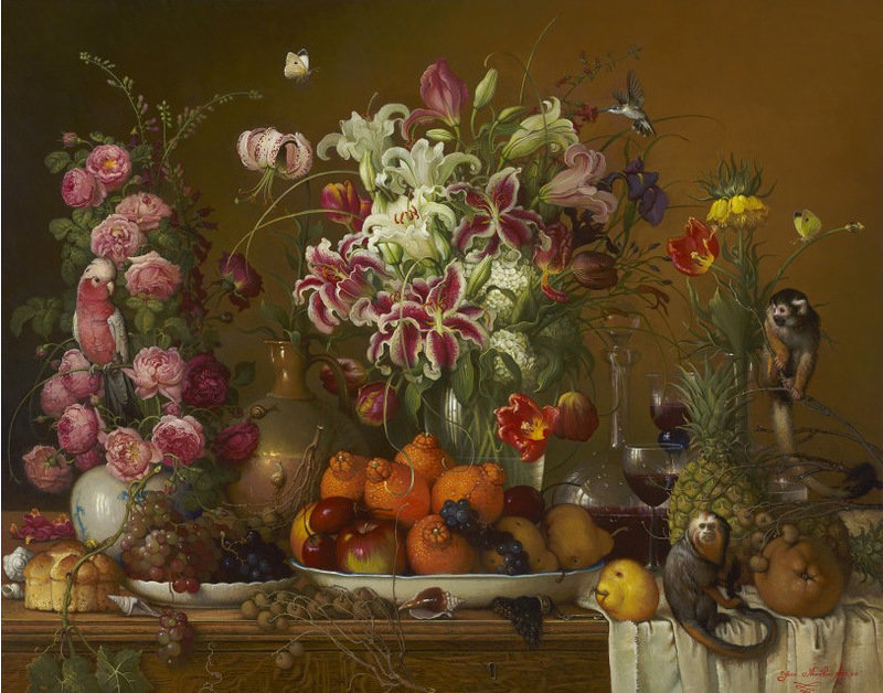 Jana Mowczan-naturmort - martwa natura, ziwopis - оригинал