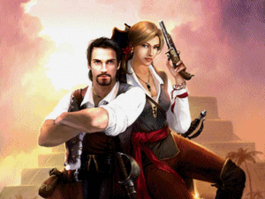 Вооружены и очень опасны! - девушка, парень, любовь, пара - предпросмотр