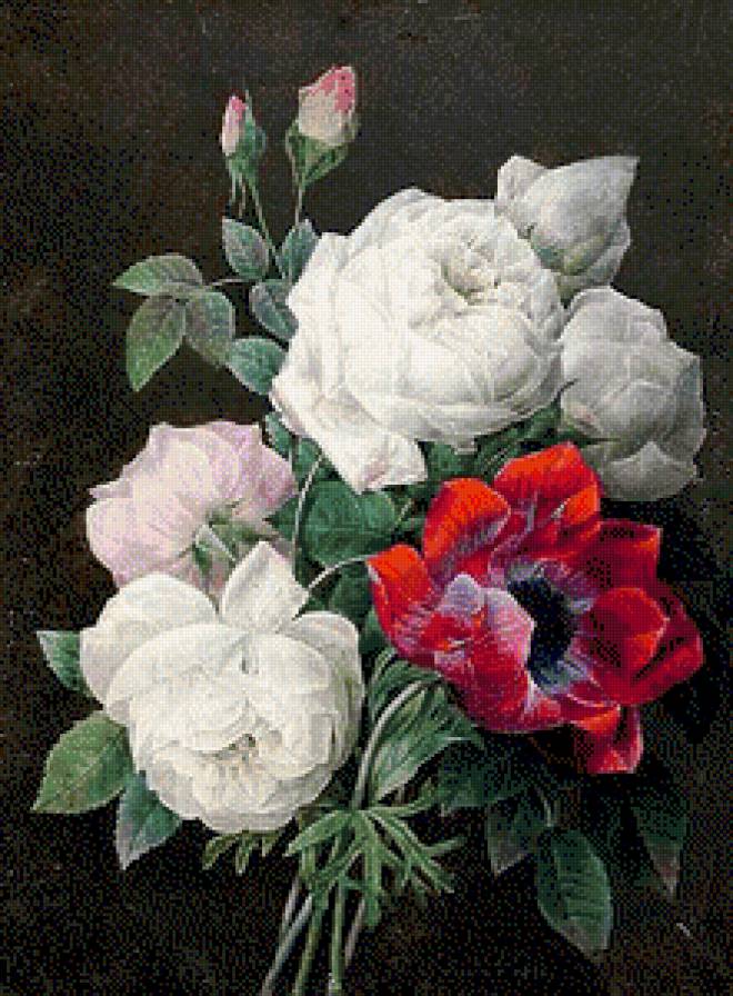 цветы - картина цветы - предпросмотр