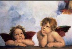 мечтающие ангелы - ангелочки - оригинал