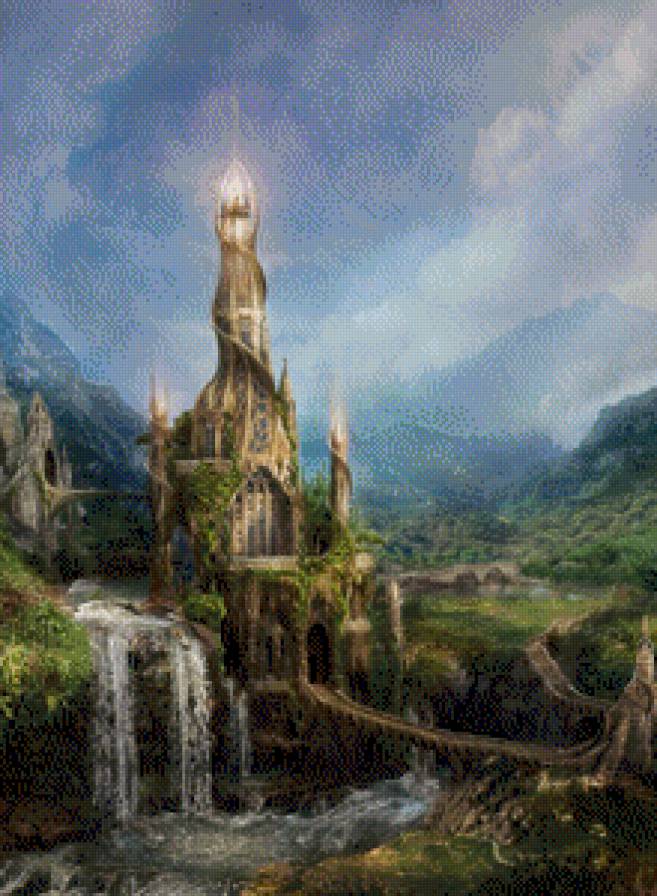 wizard_s_tower - фэнтези, башня - предпросмотр