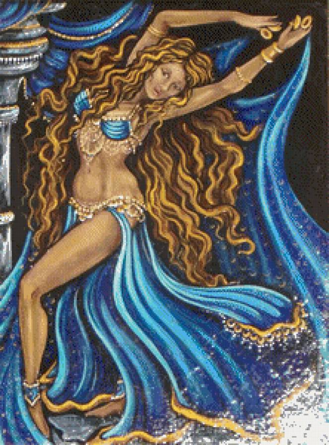 Танец живота - восток, красавица, девушка - предпросмотр