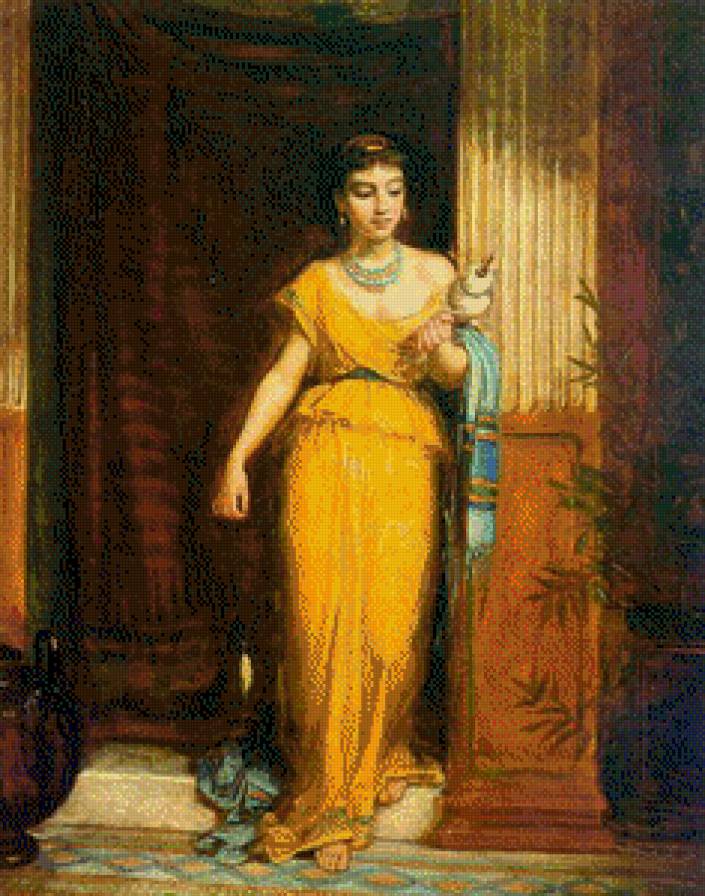 девушка в желтом - девушка - предпросмотр