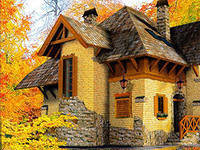 Схема вышивки «СОЛНЕЧНЫЙ ДОМИК»