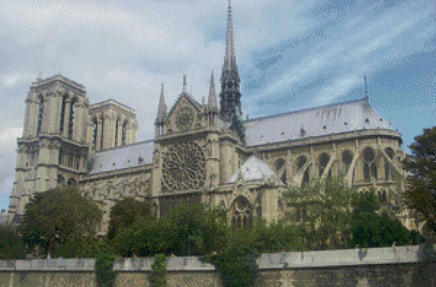 собор парижской богоматери - париж, собор - предпросмотр