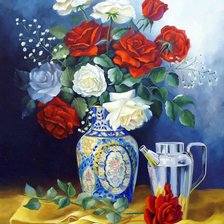 Схема вышивки «букет»