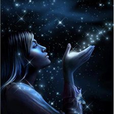 Схема вышивки «звездная пыль»