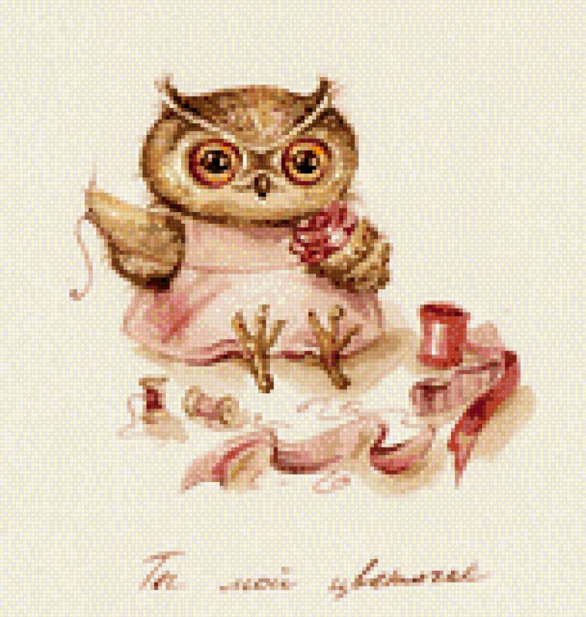 Совушка. - сова. - предпросмотр