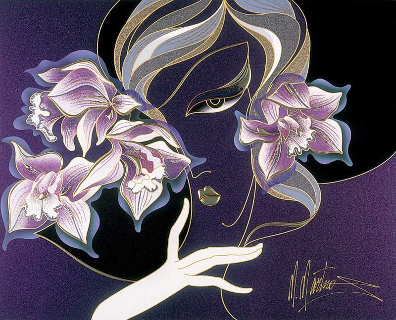 MARTIROS MANOUKIAN. Орхидея - портрет, живопись, люди, дама, девушка - оригинал