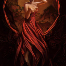 Схема вышивки «зовущая»