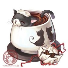 Коты и чай 7