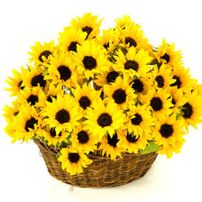 карзина цветов