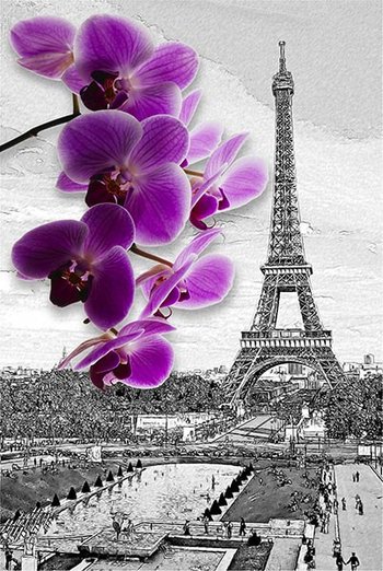 Париж - башня, париж - оригинал