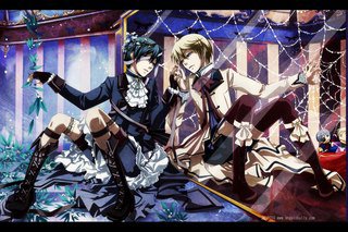 Сиэль и Алоис - яой, kuroshitsuji, алоис транси, black butler, сиэль фантомхайв - оригинал