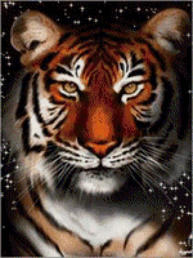 тигруля - животное, тигр, хищник - предпросмотр