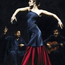 Оригинал схемы вышивки «Encantado_por_Flamenco» (№574090)