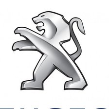 Схема вышивки «лев пежо»