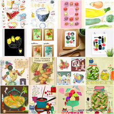 Схема вышивки «кухня»