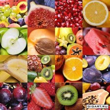 Схема вышивки «фрукты»