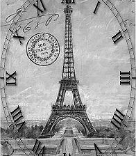 Схема вышивки «часы»