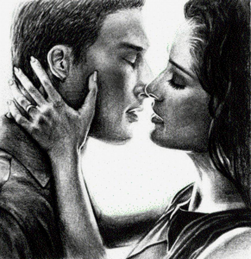 Пара портрет - влюбленные, пара - предпросмотр