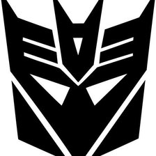 Схема вышивки «эмблема десептеконов»